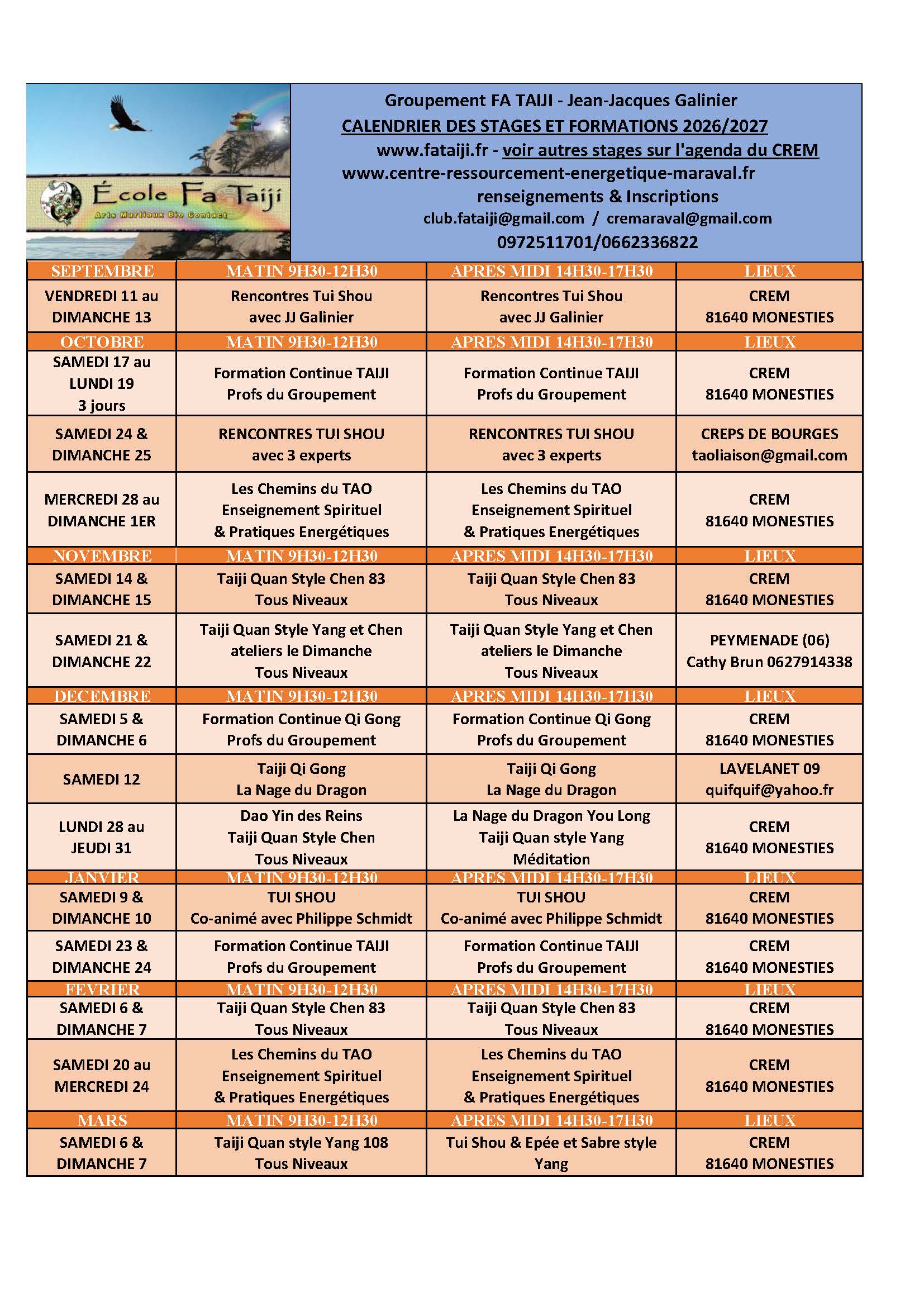 Calendrier 2026 2027 Page 1 bis