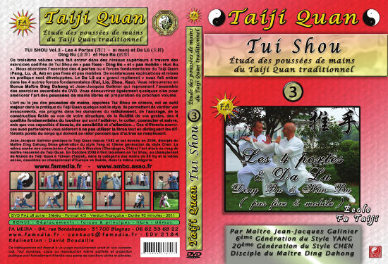TAIJI QUAN : Tui Shou Vol.3  Étude des poussées de mains